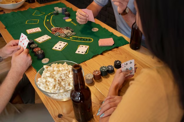 Live baccarat table streaming on a mobile phone
